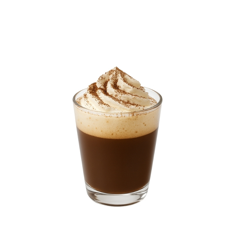 Caffé marocchino con aggiunta di panna