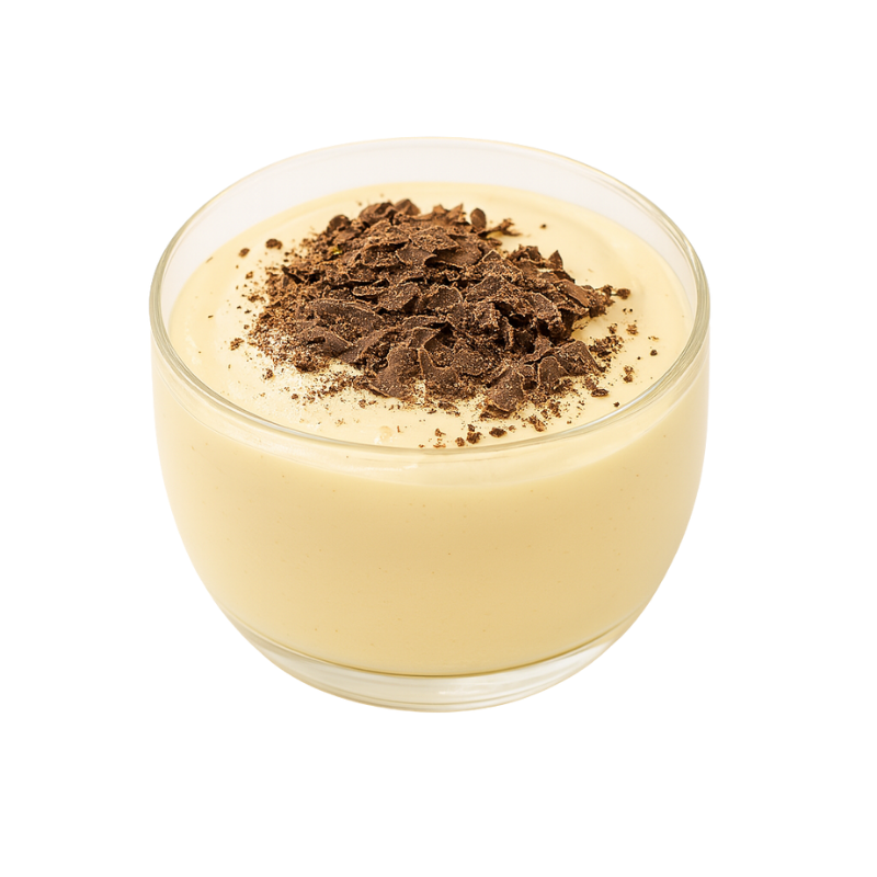 Crema al mascarpone con scaglie al cioccolato