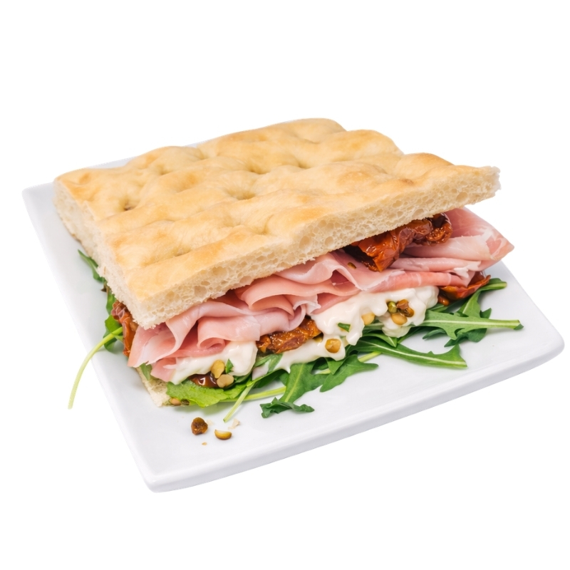 Focaccia con Cotto 