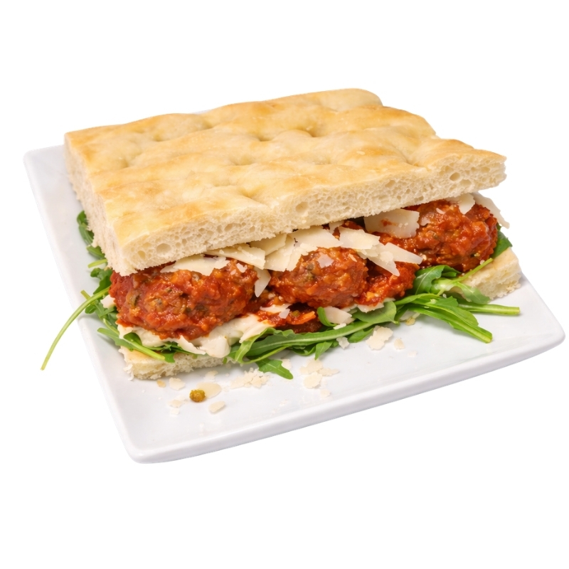 Focaccia con Ragù