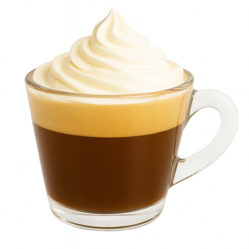 Ginseng doppio con aggiunta di panna