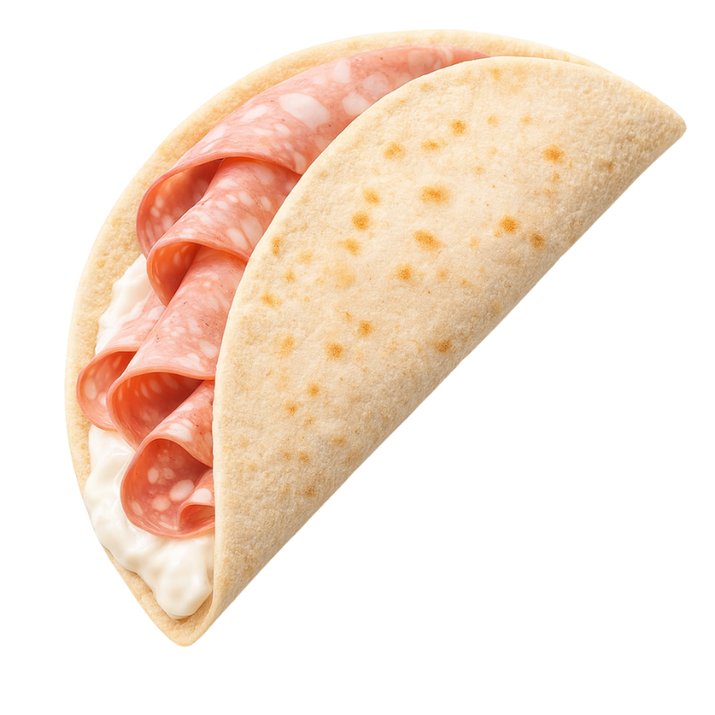 Mortadella e Squacquerone