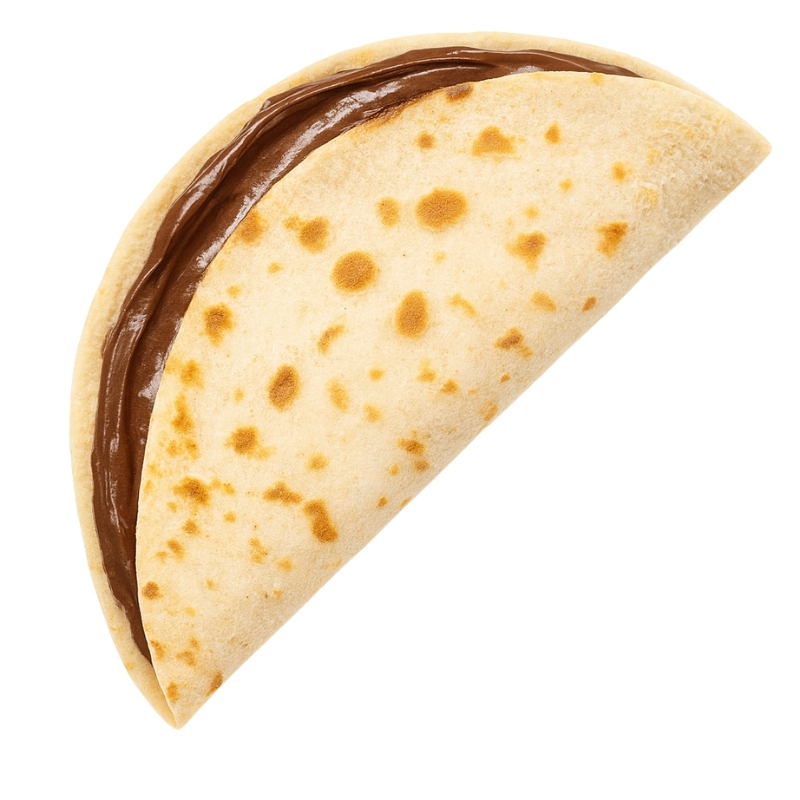 Piada con la Nutella