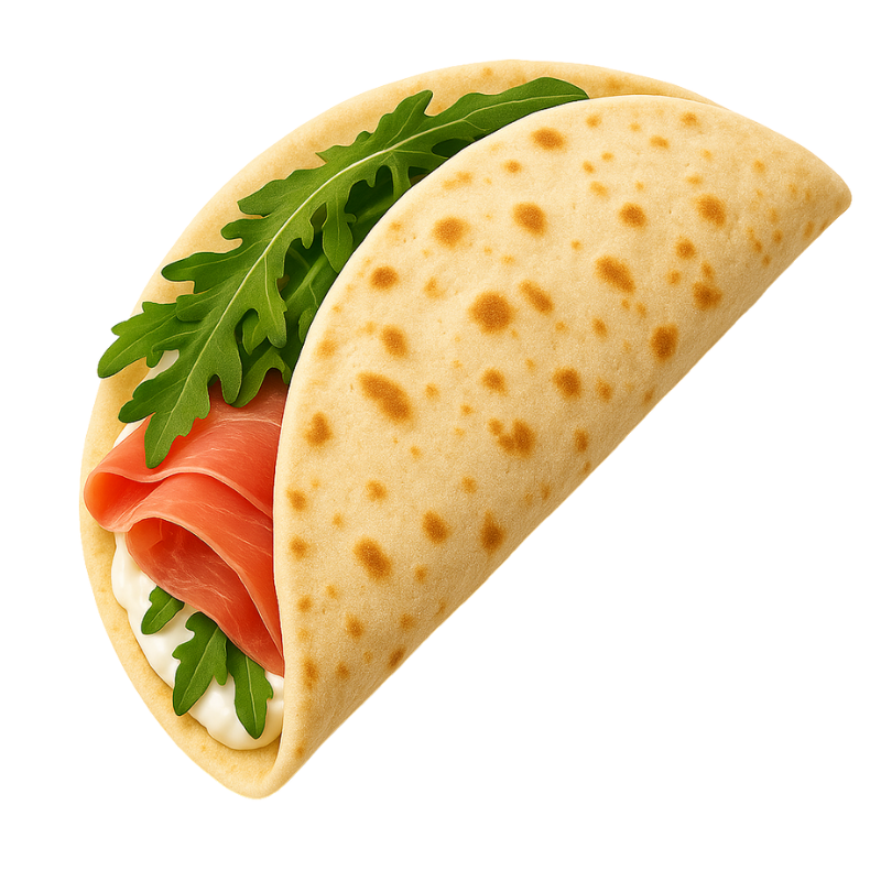 Prosciutto Crudo, Squacquerone e Rucola